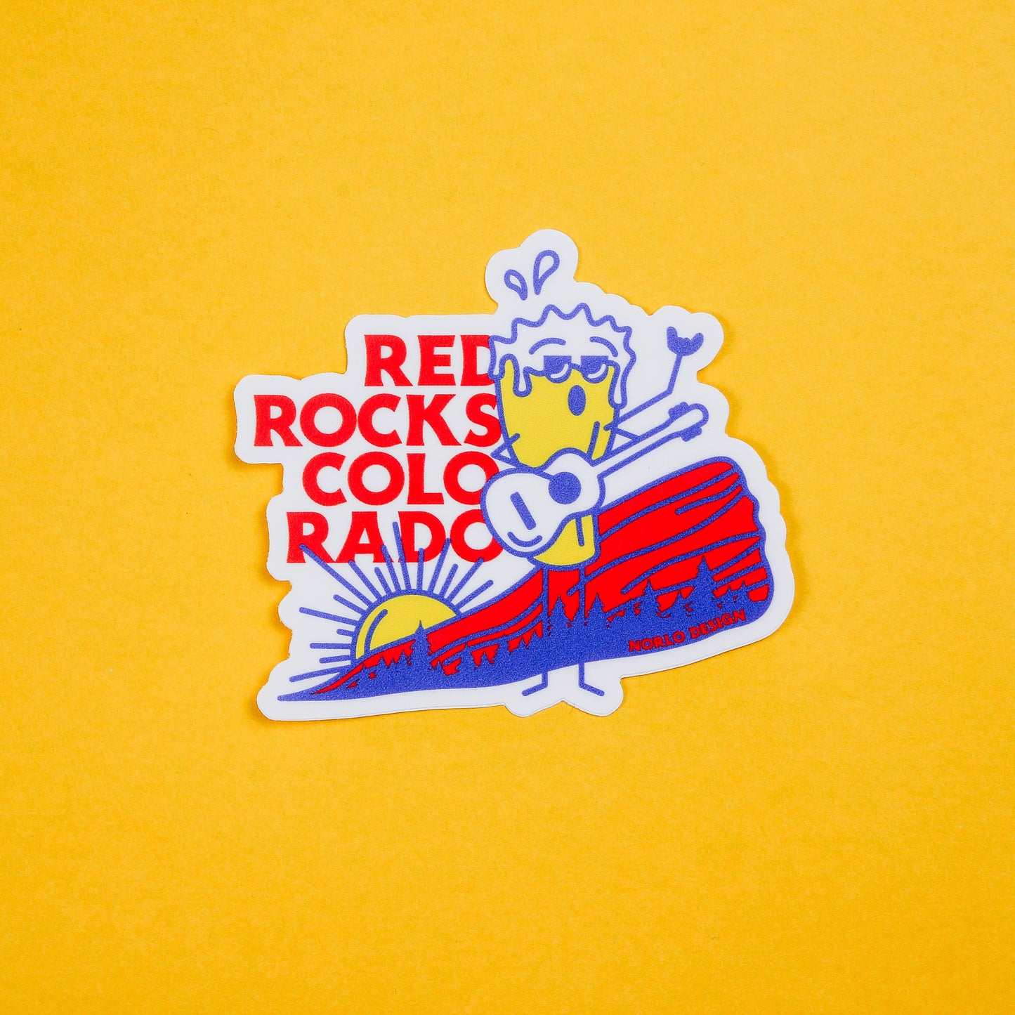 Red Rocks Craft Beer Sticker