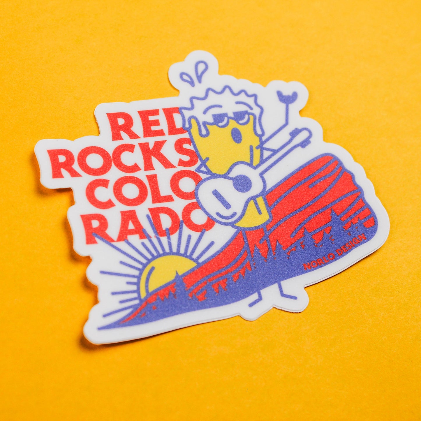 Red Rocks Craft Beer Sticker