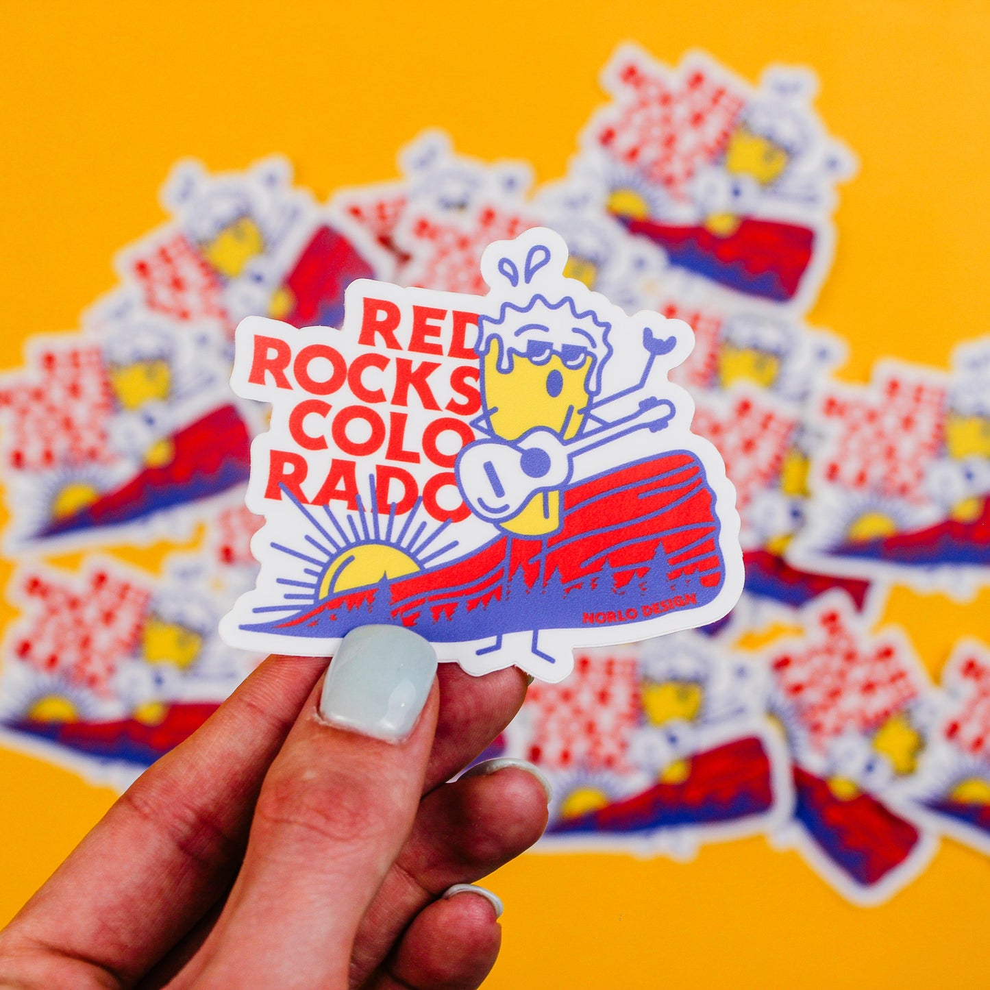Red Rocks Craft Beer Sticker
