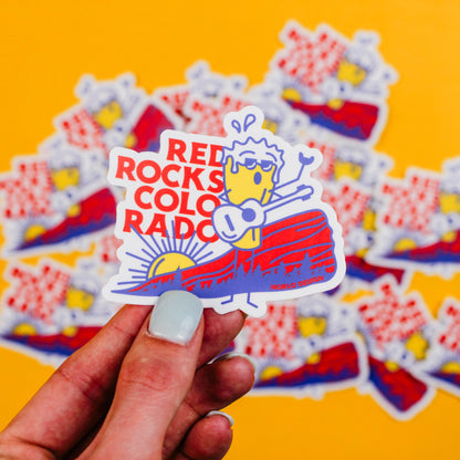 Red Rocks Craft Beer Sticker