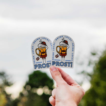 Oktoberfest Craft Beer Sticker - Lederhosen