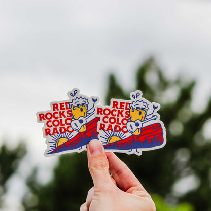 Red Rocks Craft Beer Sticker