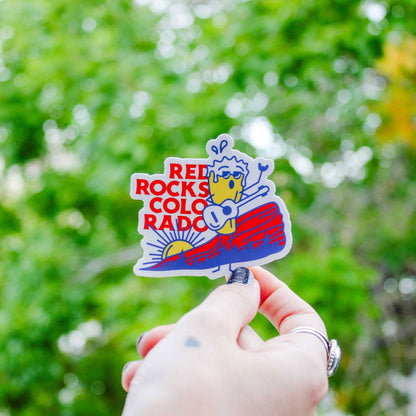 Red Rocks Craft Beer Sticker